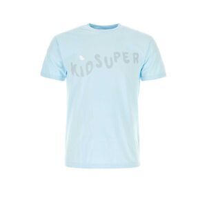 Kidsuper Studios Men Light-Blue Cotton T-Shirt
